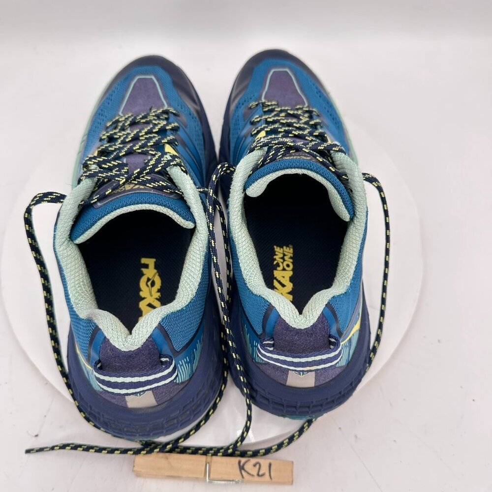 Hoka One One Speedgoat 3 Women Size 9.5 1099734 SMLB Seaport Medieval Blue Shoes - Picture 9 of 11